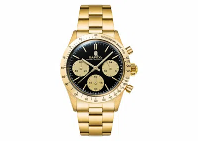Pre-owned Bape Classic Type 4 X Watch In Black