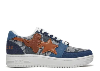Bape Coach X Sta 'denim' In Blue