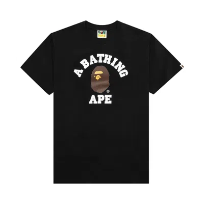 Pre-owned Bape College Tee 'black'