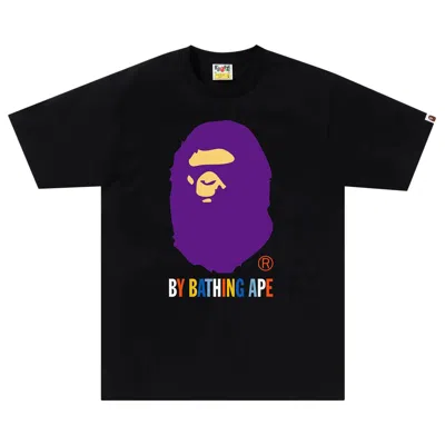 Pre-owned Bape Colors By Bathing Ape Tee 'black'