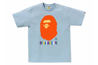 Pre-owned Bape Colors By Bathing Ape Tee (ss24) Sax