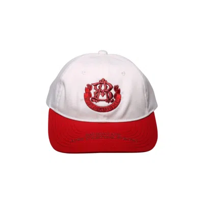 Pre-owned Bape Contrast Panel College Cap 'red' | Men's Size Onesize