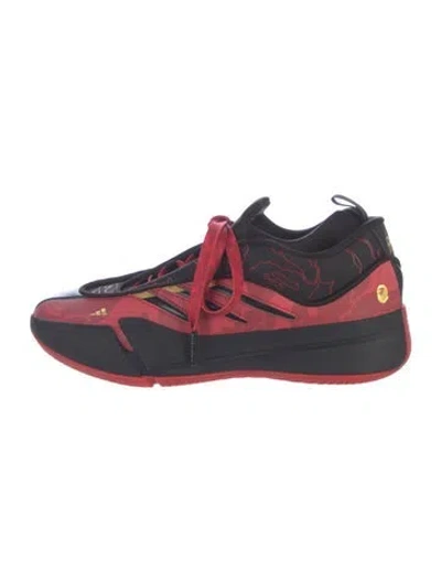Pre-owned Bape Dame 9 Athletic Sneakers In Red