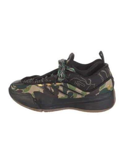 Pre-owned Bape Dame 9  Athletic Sneakers In Green