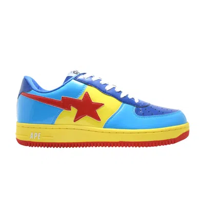 Pre-owned Bape Dc Comics X Sta Fs-001 Low 'wonder Women' In Blue