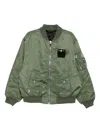 Bape Embroidery Logo Jacket In Green