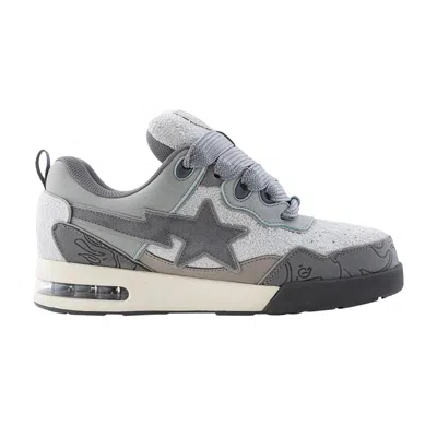 Pre-owned Bape Flip Sta #1 M2 'grey' | Men's Size 8.5 In Gray