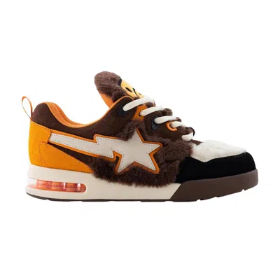 Pre-owned Bape Flip Sta #3 M2 'brown' | Men's Size 8