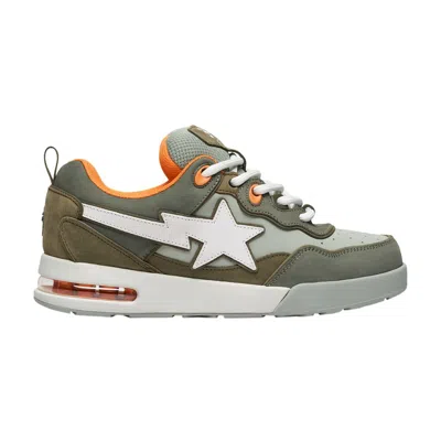 Pre-owned Bape Flip Sta M1 'olive Drab' In Green