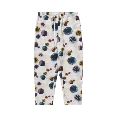 Pre-owned Bape Floral Camo Sweat Pants 'ivory' | Cream | Men's Size M