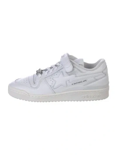 Pre-owned Bape Forum 84 Triple White (friends & Family) S Sneakers W/ Tags