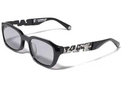 Pre-owned Bape Frame 19 Sunglasses In Black