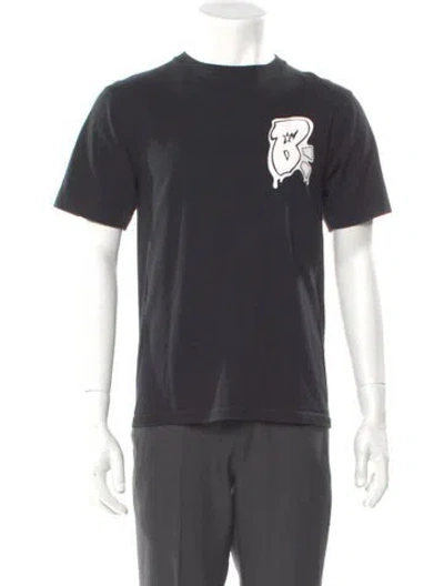 Pre-owned Bape Graffiti B Graphic Print T-shirt In Blue
