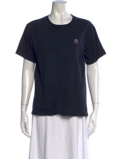 Pre-owned Bape Graphic Print Crew Neck T-shirt In Black