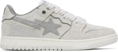 Bape Gray  Sk8 Sta #3 Sneakers