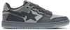 BAPE GRAY SK8 STA #5 SNEAKERS