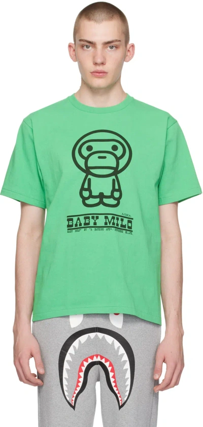 Bape Green Classic Baby Milo T-shirt