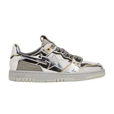 Pre-owned Bape Hajime Sorayama X Sk8 Sta 'silver'