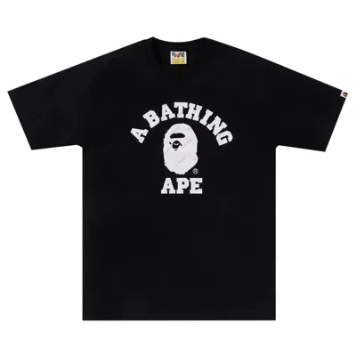 Pre-owned Bape Hexagram College Tee 'black'