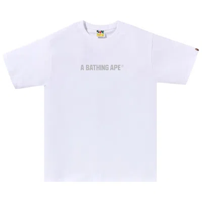 Pre-owned Bape Honeycomb Camo Busy Works 'white/black'