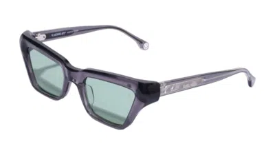 Pre-owned Bape Ii Sunglasses In Gray
