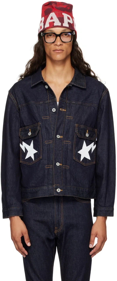 Bape Indigo Sta Type-02 Denim Jacket