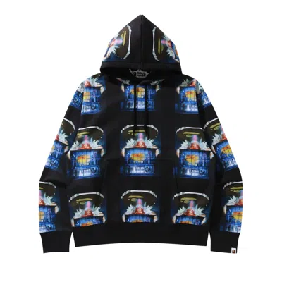 Pre-owned Bape Invasion Relaxed Fit Hoodie 'black'