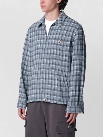 BAPE JACKET LONG SLEEVES CHECKED PATTERN DESIGN
