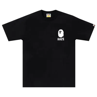 Pre-owned Bape Japan Culture Lettered Tee 'black' | Men's Size M