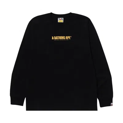 Pre-owned Bape Japan Culture Souvenir Long-sleeve Tee 'black' | Men's Size Xl