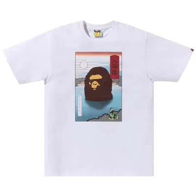 Pre-owned Bape Japan Souvenir Tee #1 'white' | Men's Size Xl