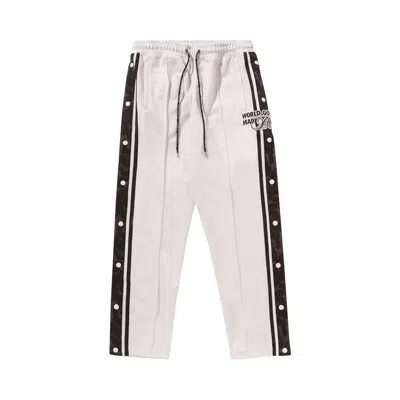 Pre-owned Bape Jersey Track Pants 'ivory' | White | Men's Size S