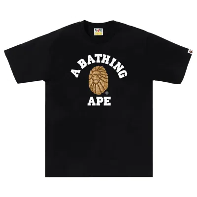 Pre-owned Bape Jewels College Tee 'black'