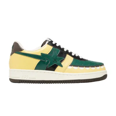 Pre-owned Bape Kaws X Sta Fs-029 Low 'chompers - Beige' | Tan | Men's Size 10.5 In Brown