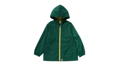 Pre-owned Bape Kids Baby Milo Hoodie Jacket Jacket In Green