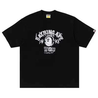 Pre-owned Bape Layered College Relaxed Fit Tee 'black'