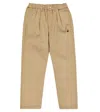 Bape Beige One Point Trousers In Beige