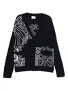 Bape Logo-embroidered Cardigan In Black