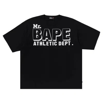 Pre-owned Bape Logo Tee 'black' | Men's Size S