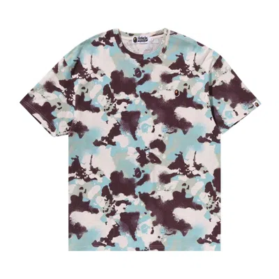 Pre-owned Bape Map Camo Oversized Tee 'multicolor' | Multi-color | Women's Size Xs