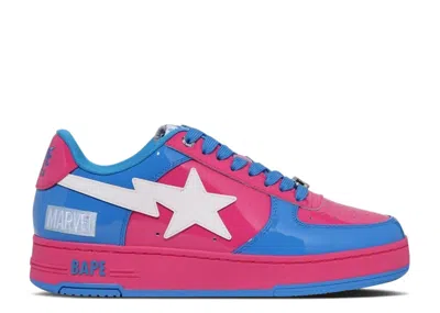 Bape Marvel X Sta 'galactus & Silver Surfer' In Pink