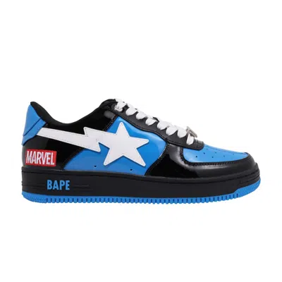 Pre-owned Bape Marvel X Wmns Sta 'venom' In Black