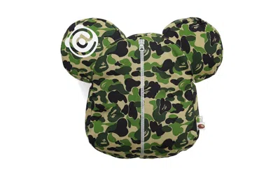 Pre-owned Bape Medicom Abc Bear Cushion In Green