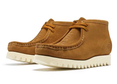 Pre-owned Bape Men's A Bathing Ape  Manhunt (2023) Sneakers In Brown/white