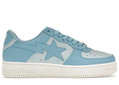 Pre-owned Bape Men's A Bathing Ape  Sta (2023) Sneakers In Sax/blue