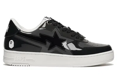 Pre-owned Bape Men's A Bathing Ape  Sta Icon M2 Sneakers In Black