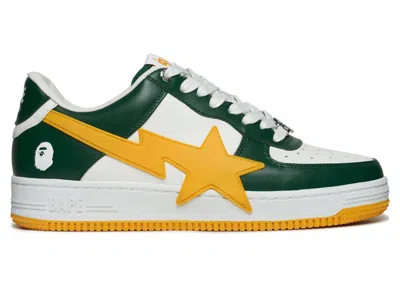 Pre-owned Bape Men's A Bathing Ape  Sta Os #2 M2 Sneakers In Green