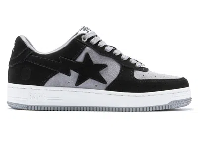 Pre-owned Bape Men's A Bathing Ape  Sta Suede (2022) Sneakers In Black/grey/white In Multi