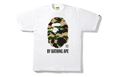 Pre-owned Bape Men's  1st By Bathing Tee Shirt In White/camo