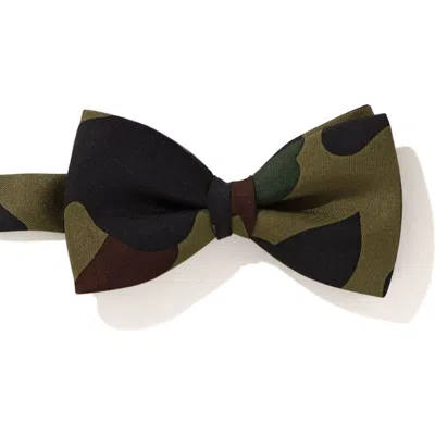 Pre-owned Bape Men's  1st Camo Bow Tie (fw20) In Green